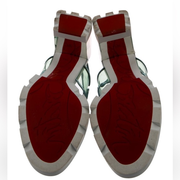 Christian Louboutin PVC Heel Sandals - Picture 5 of 5